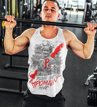 tank-top POLSKO NIE ZAPOMNIJ MNIE